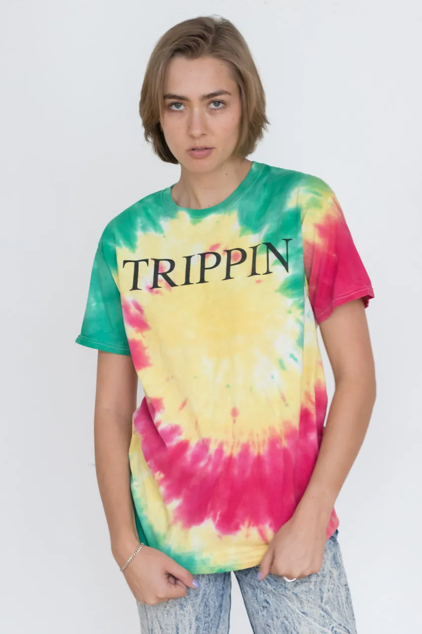 Trippin Tie Dye Tee