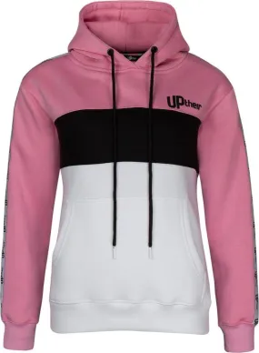 Uptheir Womens Ruby Hoody - Pink Black