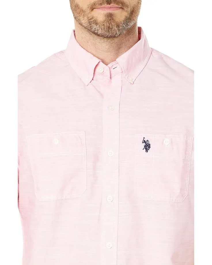 US POLO ASSN.  |Street Style Cotton Short Sleeves Logo Shirts