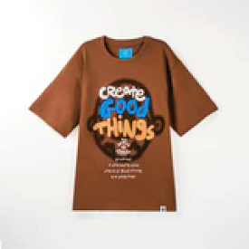 Vic Garcia Create Good Things Tee Brown