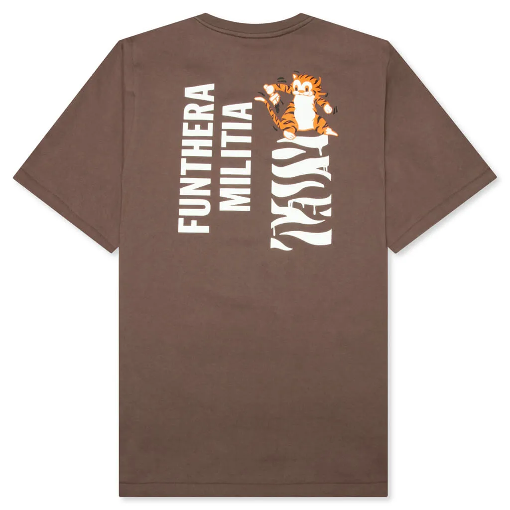 White Tiger Tee - Brown