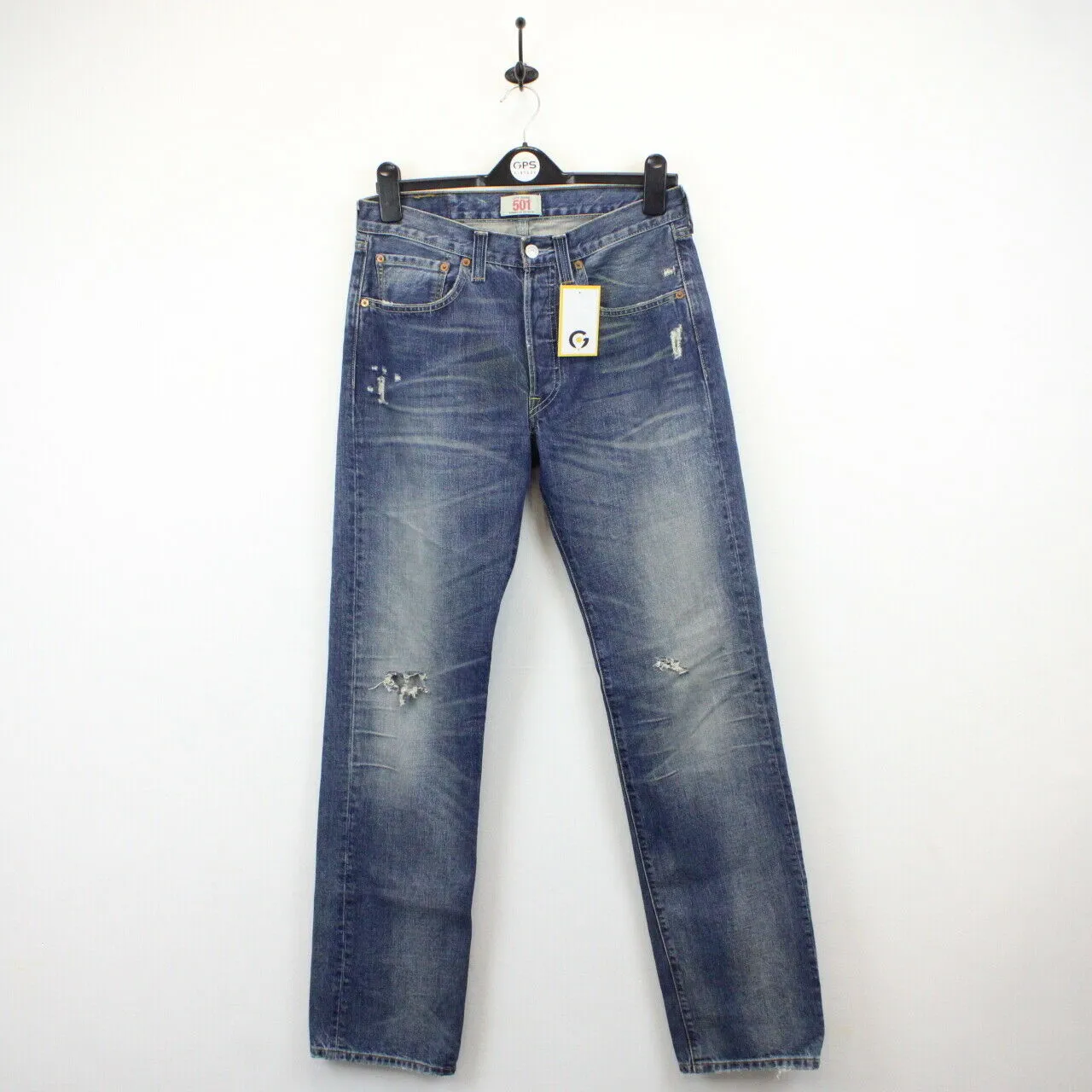 Womens LEVIS 501 Jeans Mid Blue | W31 L34