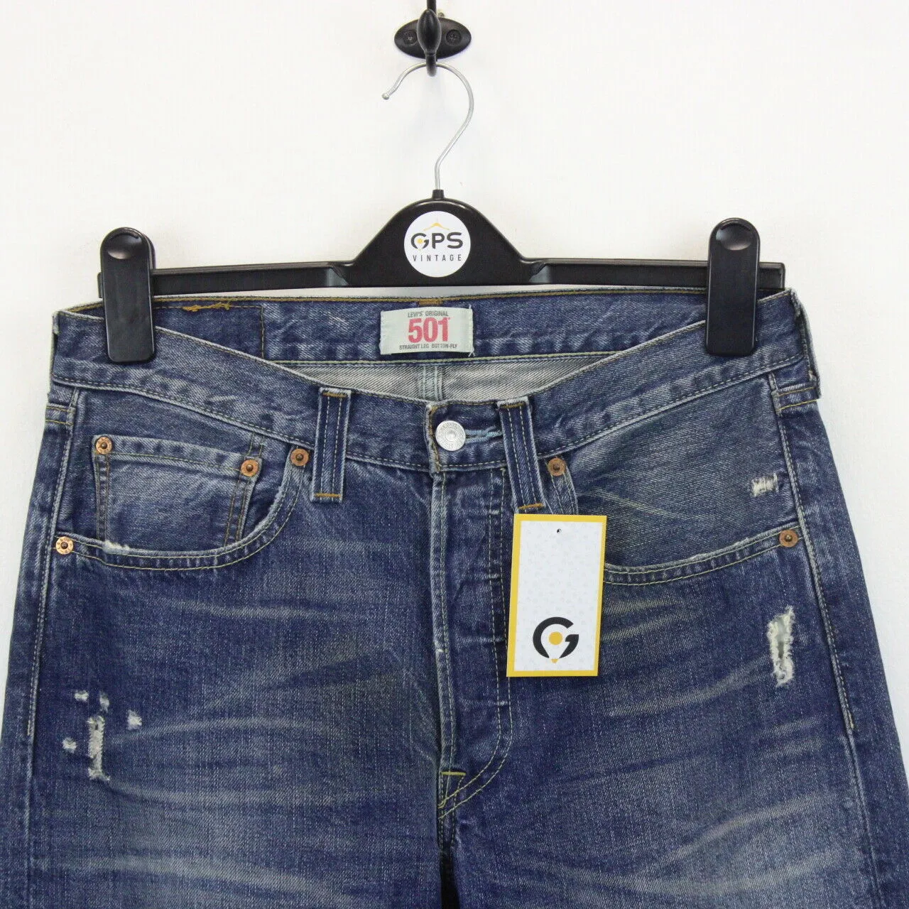 Womens LEVIS 501 Jeans Mid Blue | W31 L34