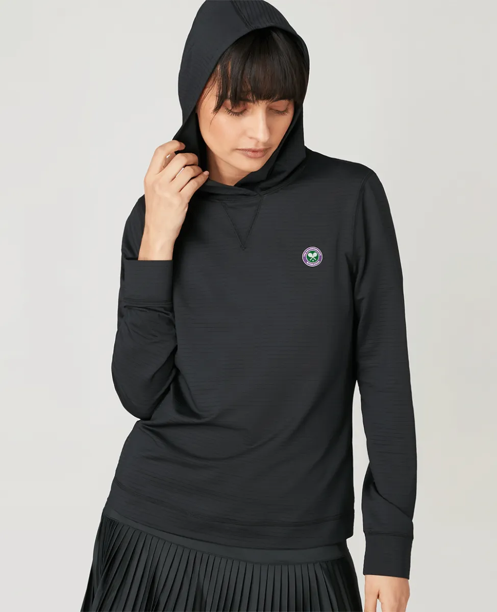 Womens Light Performance Hoody - Black