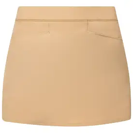 Womens Pleated Four-Way-Stretch Skort Classic Khaki - 2024