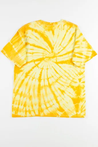 Yellow Bang Bears Tie Dye Tee